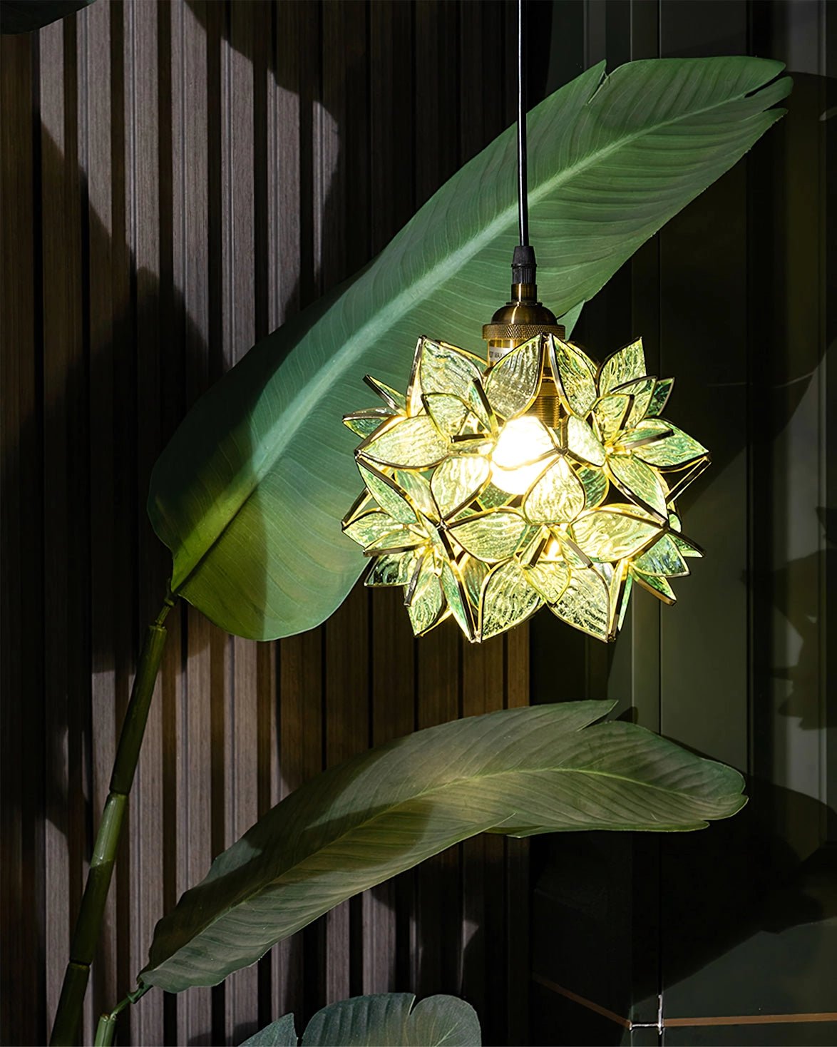 Lioralette luxuriöse Pendelleuchte aus Glas
