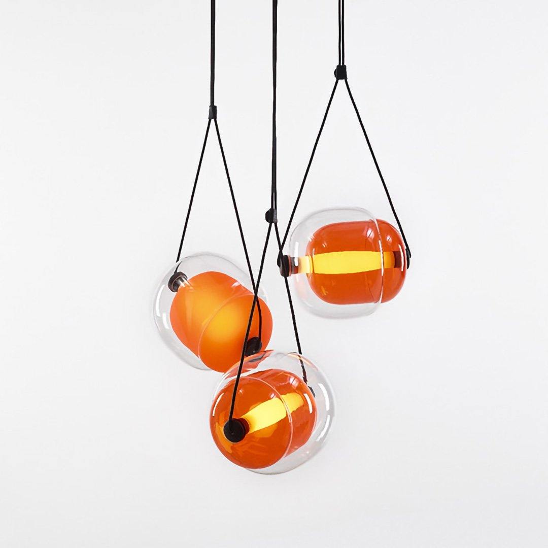 Ovexa zeitgenössische Glas-Pendelleuchte