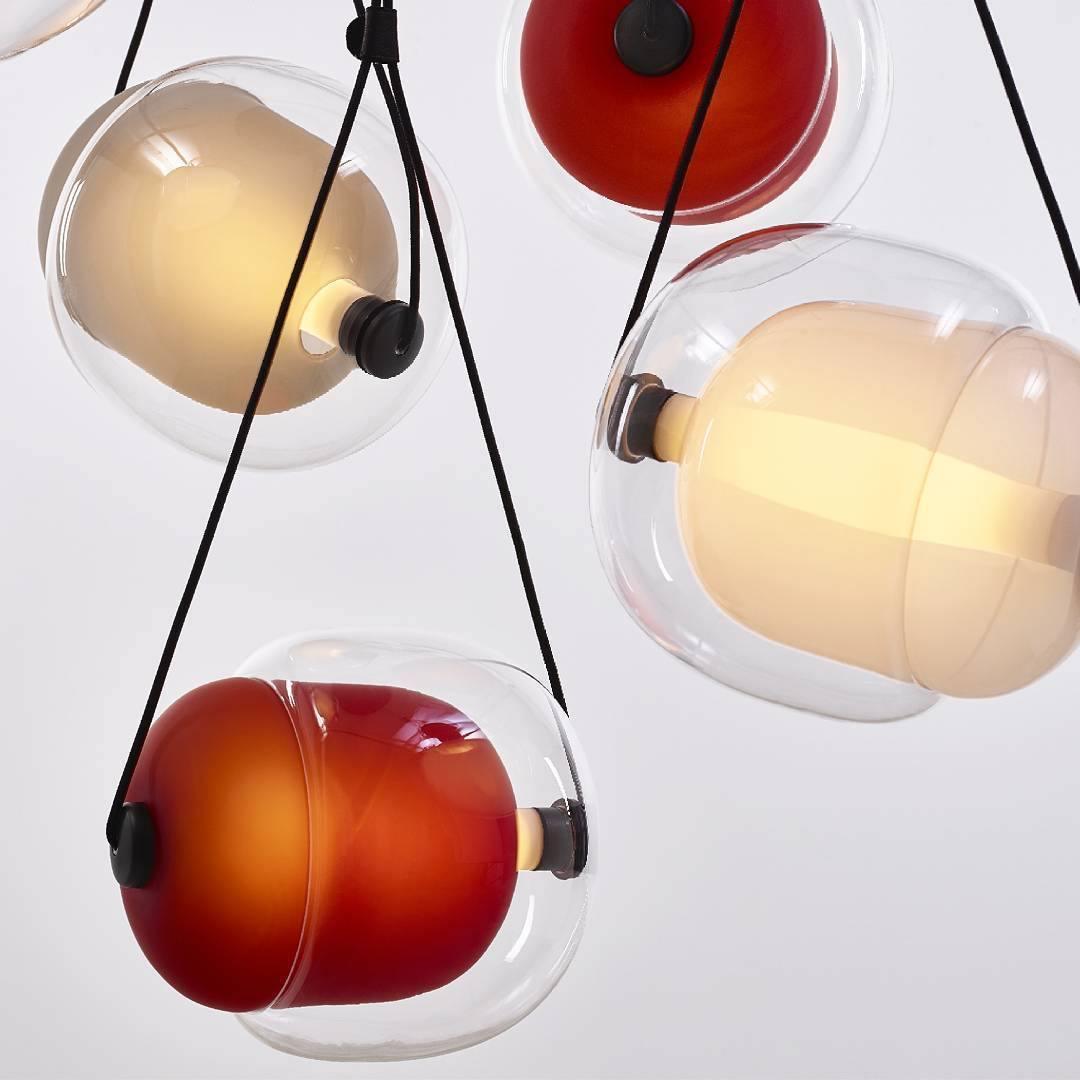 Ovexa zeitgenössische Glas-Pendelleuchte