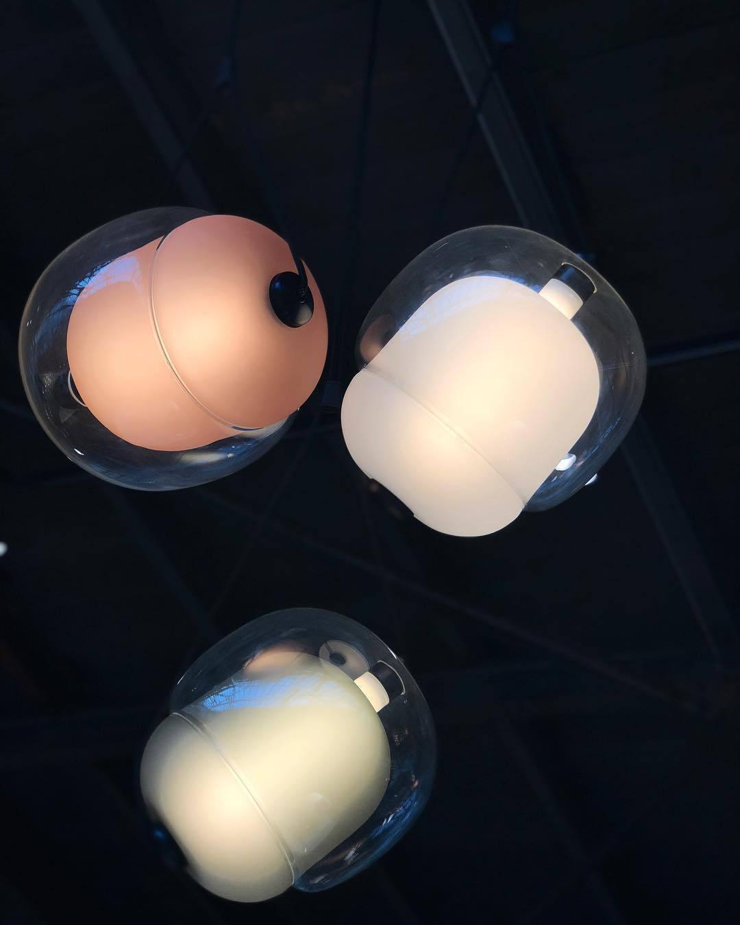 Ovexa zeitgenössische Glas-Pendelleuchte