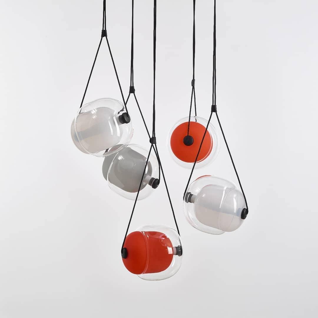 Ovexa zeitgenössische Glas-Pendelleuchte