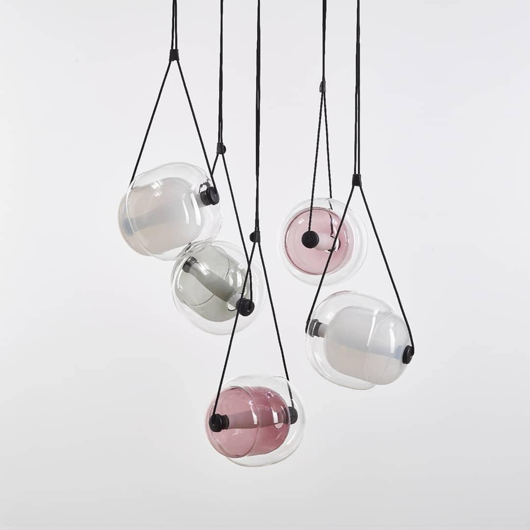 Ovexa zeitgenössische Glas-Pendelleuchte