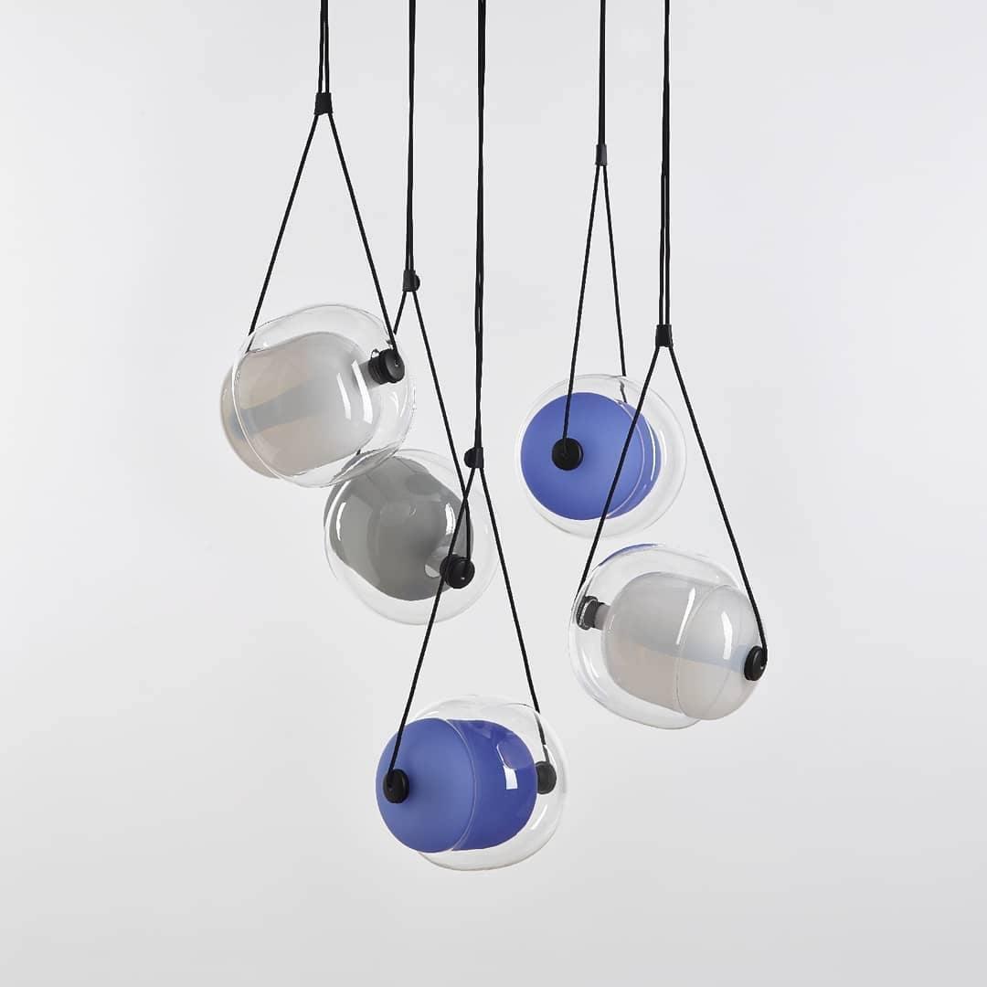Ovexa zeitgenössische Glas-Pendelleuchte