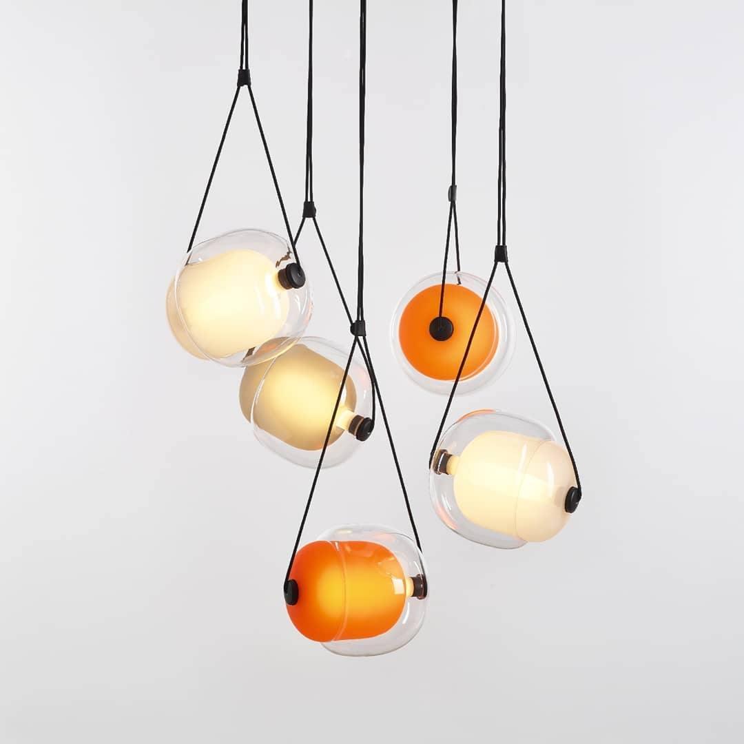 Ovexa zeitgenössische Glas-Pendelleuchte
