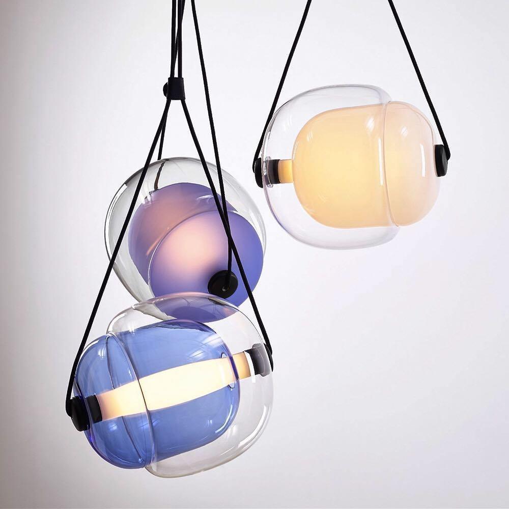 Ovexa zeitgenössische Glas-Pendelleuchte