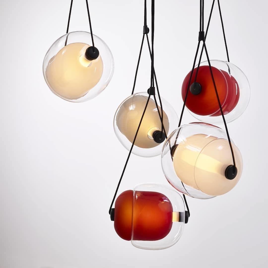 Ovexa zeitgenössische Glas-Pendelleuchte