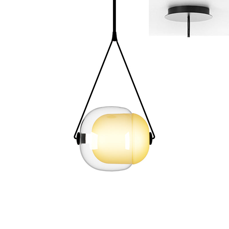 Ovexa zeitgenössische Glas-Pendelleuchte