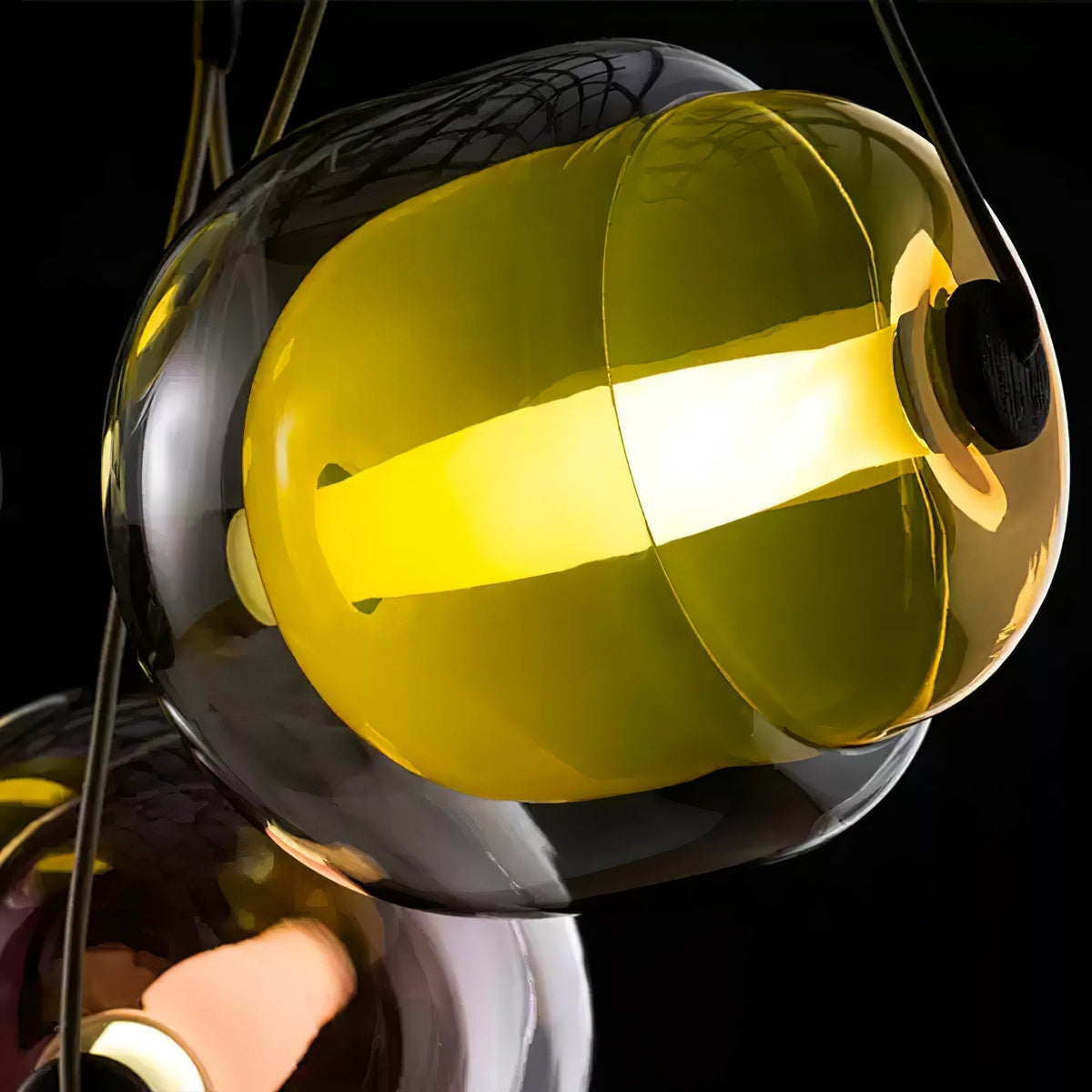 Ovexa zeitgenössische Glas-Pendelleuchte
