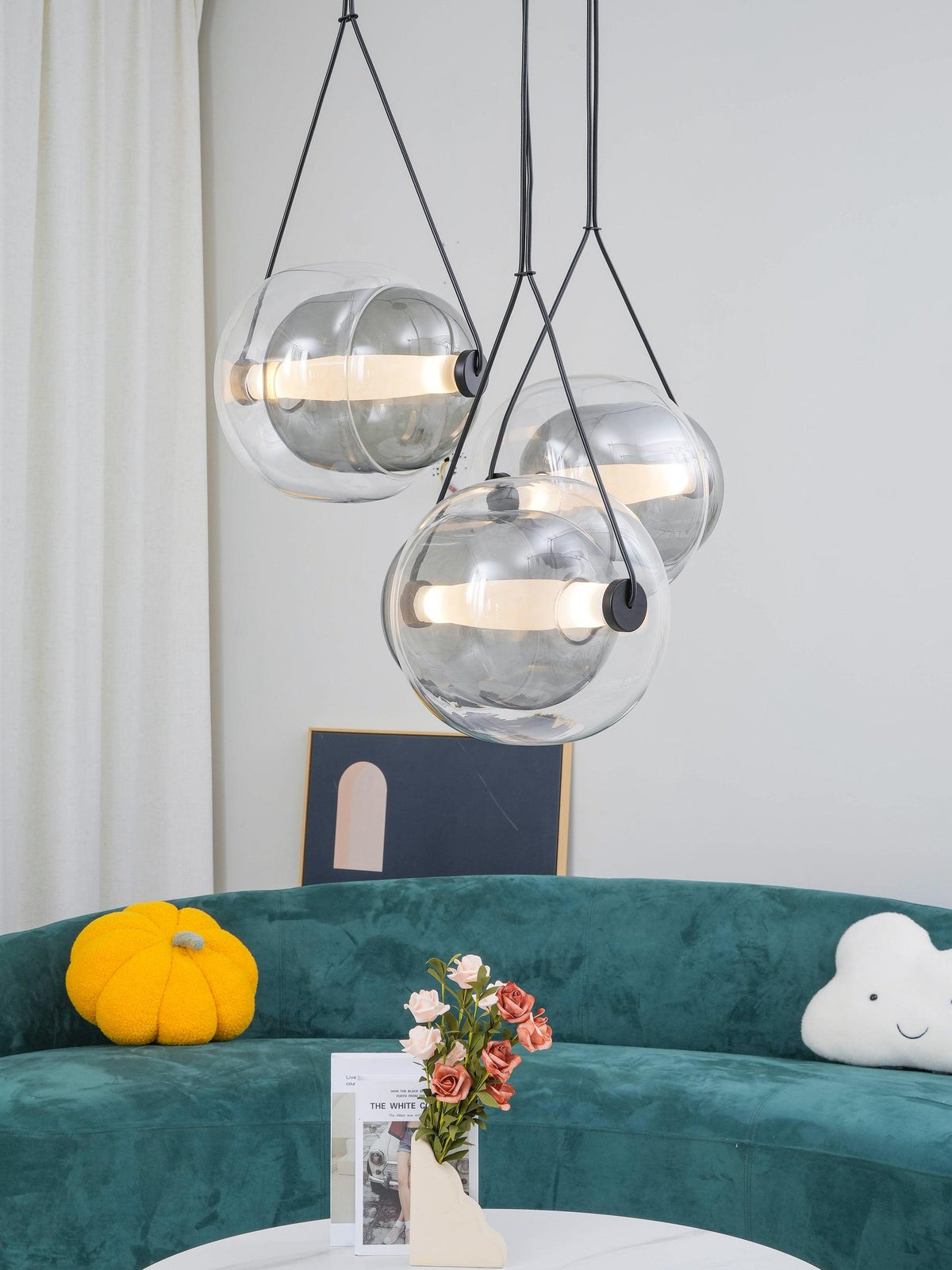 Ovexa zeitgenössische Glas-Pendelleuchte