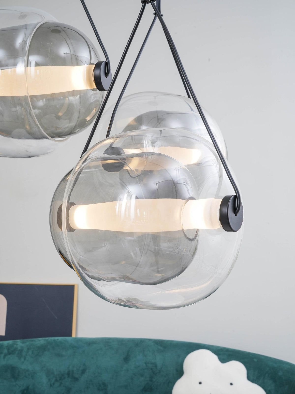 Ovexa zeitgenössische Glas-Pendelleuchte