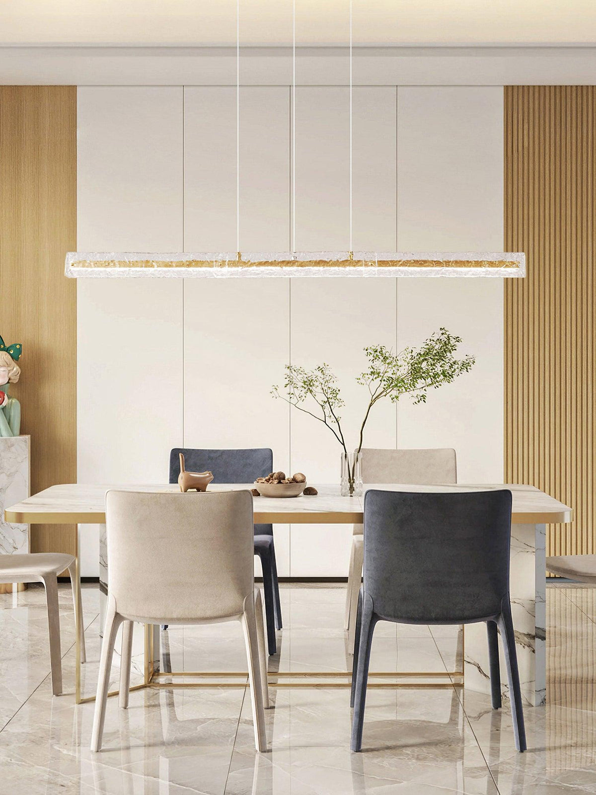 Welsey lineare moderne Pendelleuchte