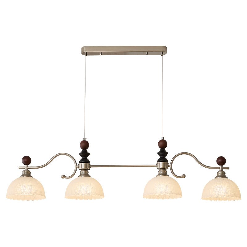 Ivvinisra Elegance Vintage Pendelleuchte aus Holz für das Wohnraum