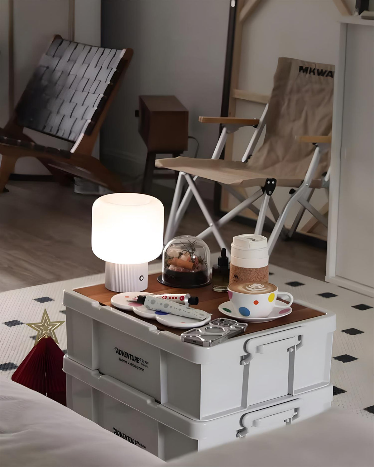 Rivenelia Tischleuchte Touch-Stecker Minimalistisch Schlafzimmer | Cielum