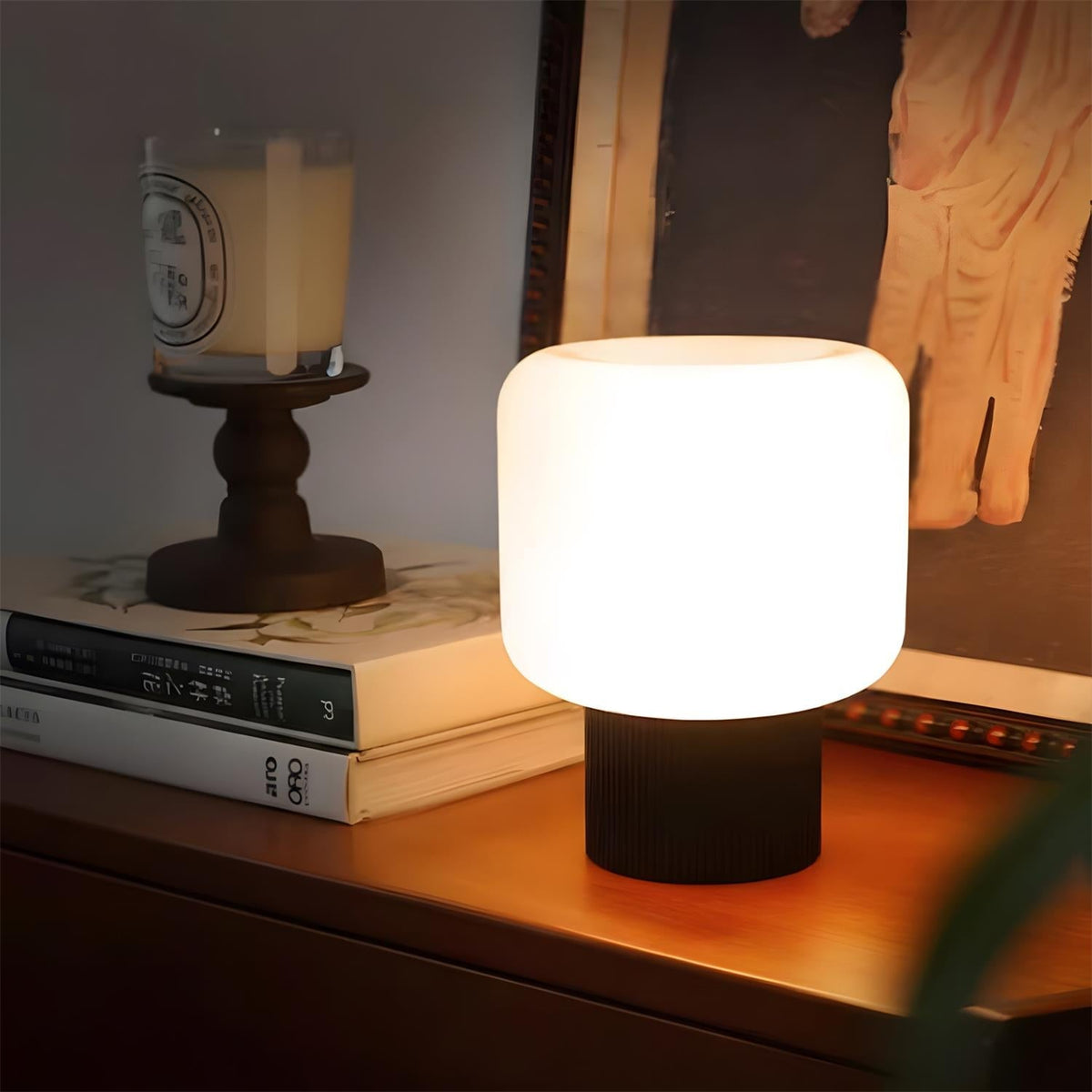 Rivenelia Tischleuchte Touch-Stecker Minimalistisch Schlafzimmer | Cielum