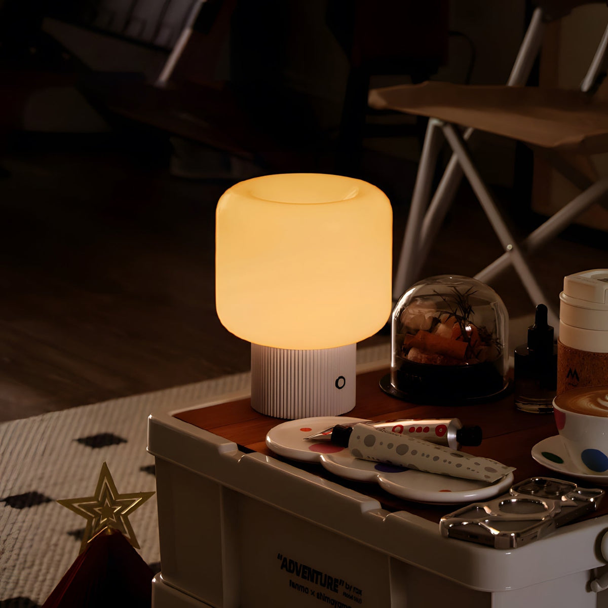 Rivenelia Tischleuchte Touch-Stecker Minimalistisch Schlafzimmer | Cielum