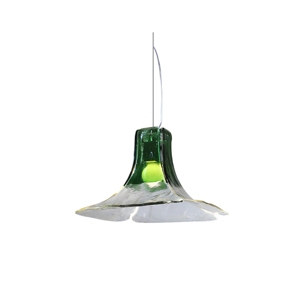 Teriuora Pendelleuchte Transparent Blumig Modern Küche Esszimmer | Cielum