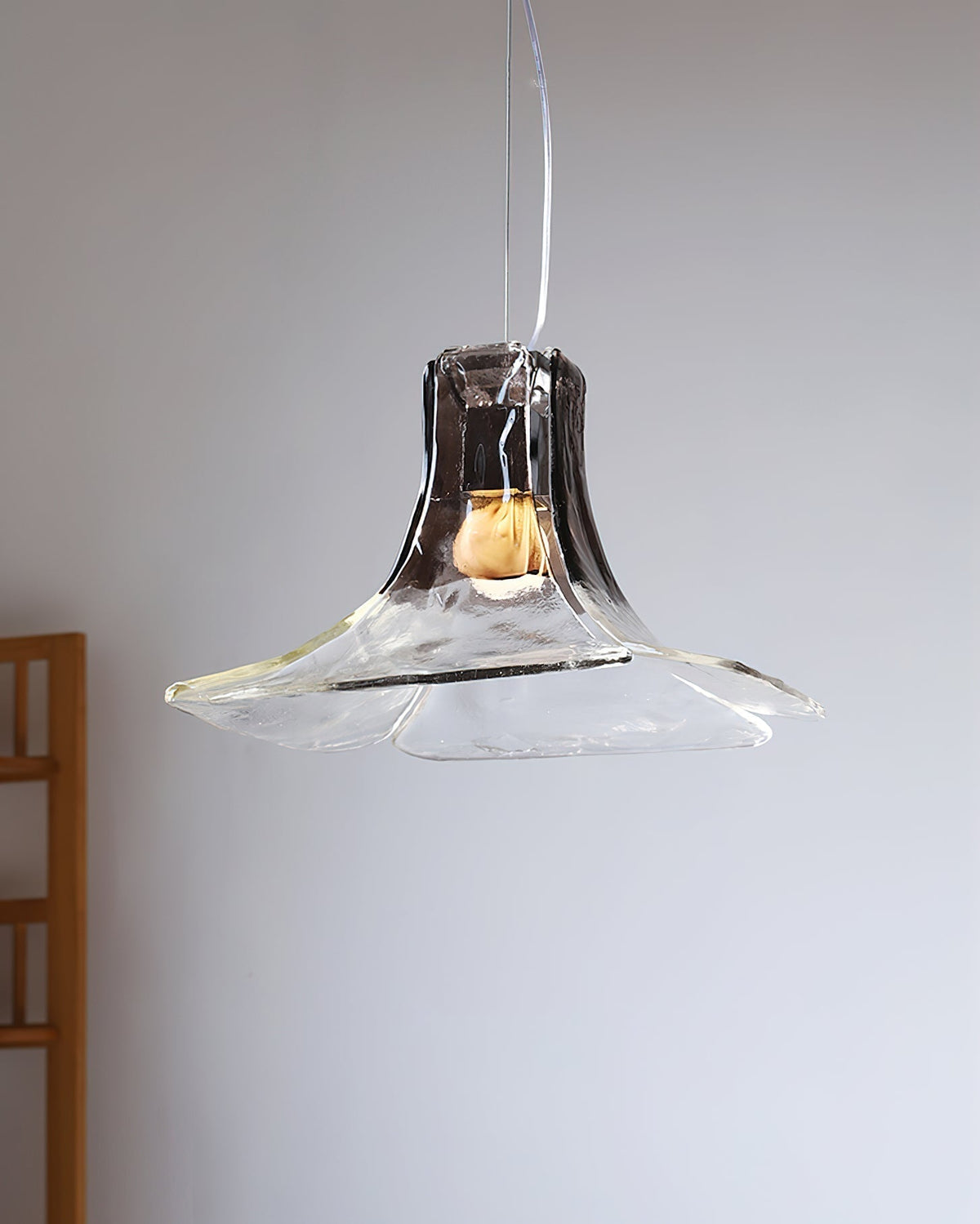 Teriuora Pendelleuchte Transparent Blumig Modern Küche Esszimmer | Cielum