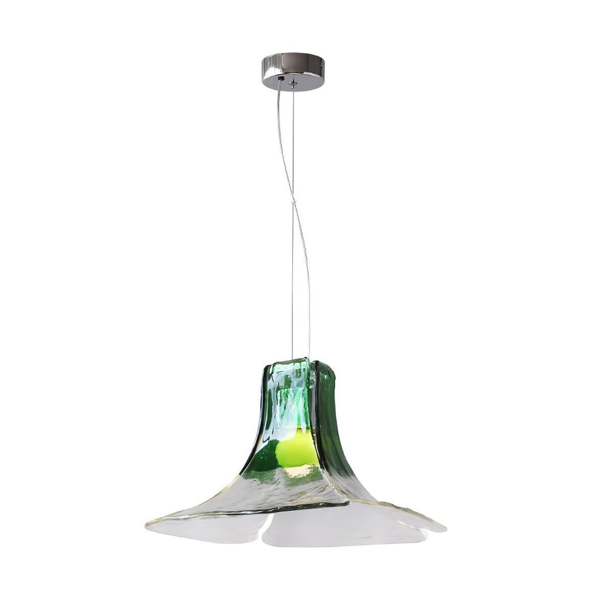 Teriuora Pendelleuchte Transparent Blumig Modern Küche Esszimmer | Cielum