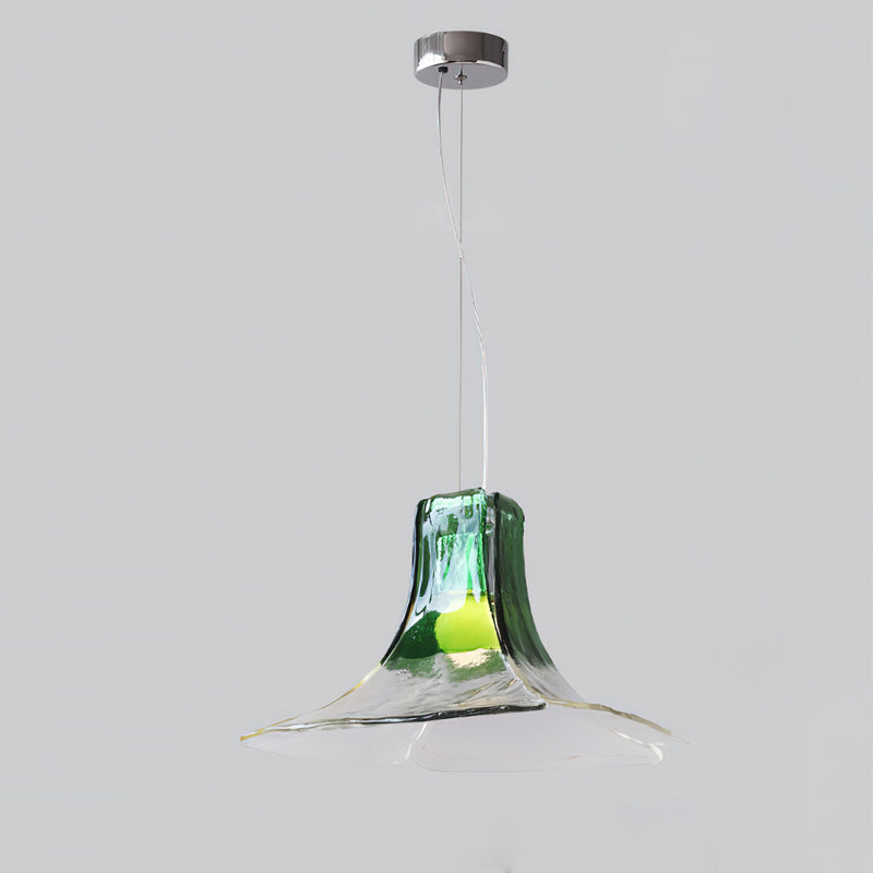 Teriuora Pendelleuchte Transparent Blumig Modern Küche Esszimmer | Cielum
