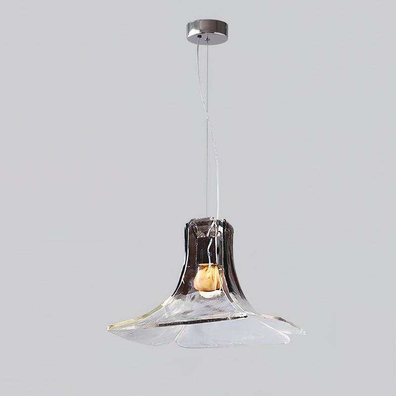 Teriuora Pendelleuchte Transparent Blumig Modern Küche Esszimmer | Cielum