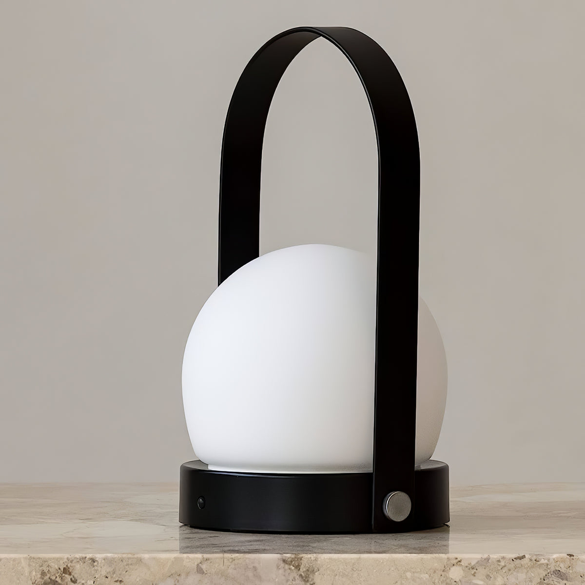 Zenon Glas Minimalistische Tischleuchte