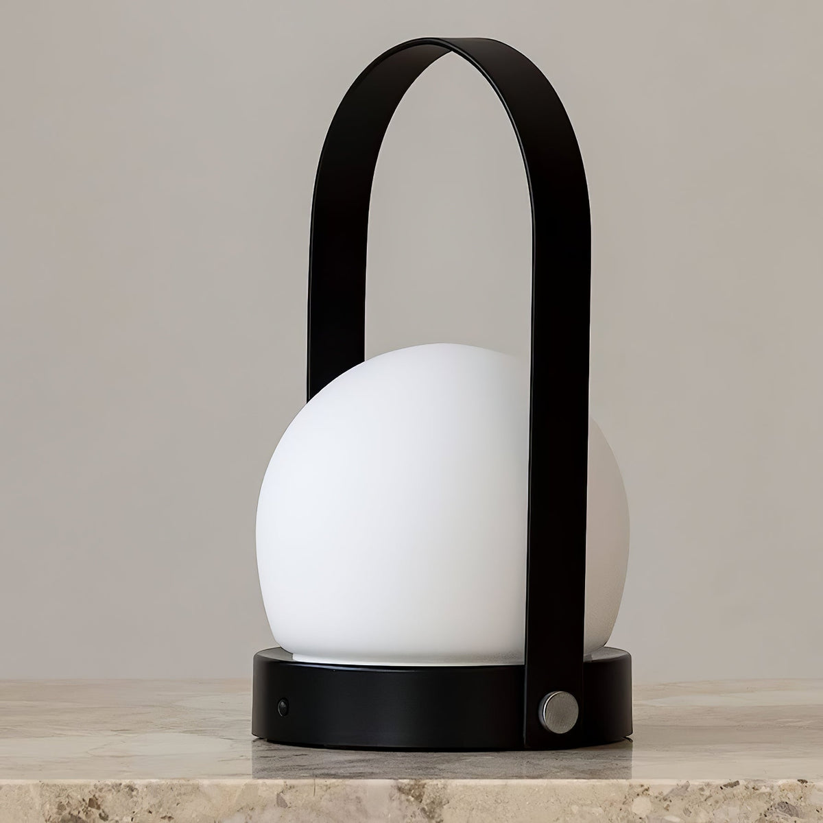 Zenon Glas Minimalistische Tischleuchte