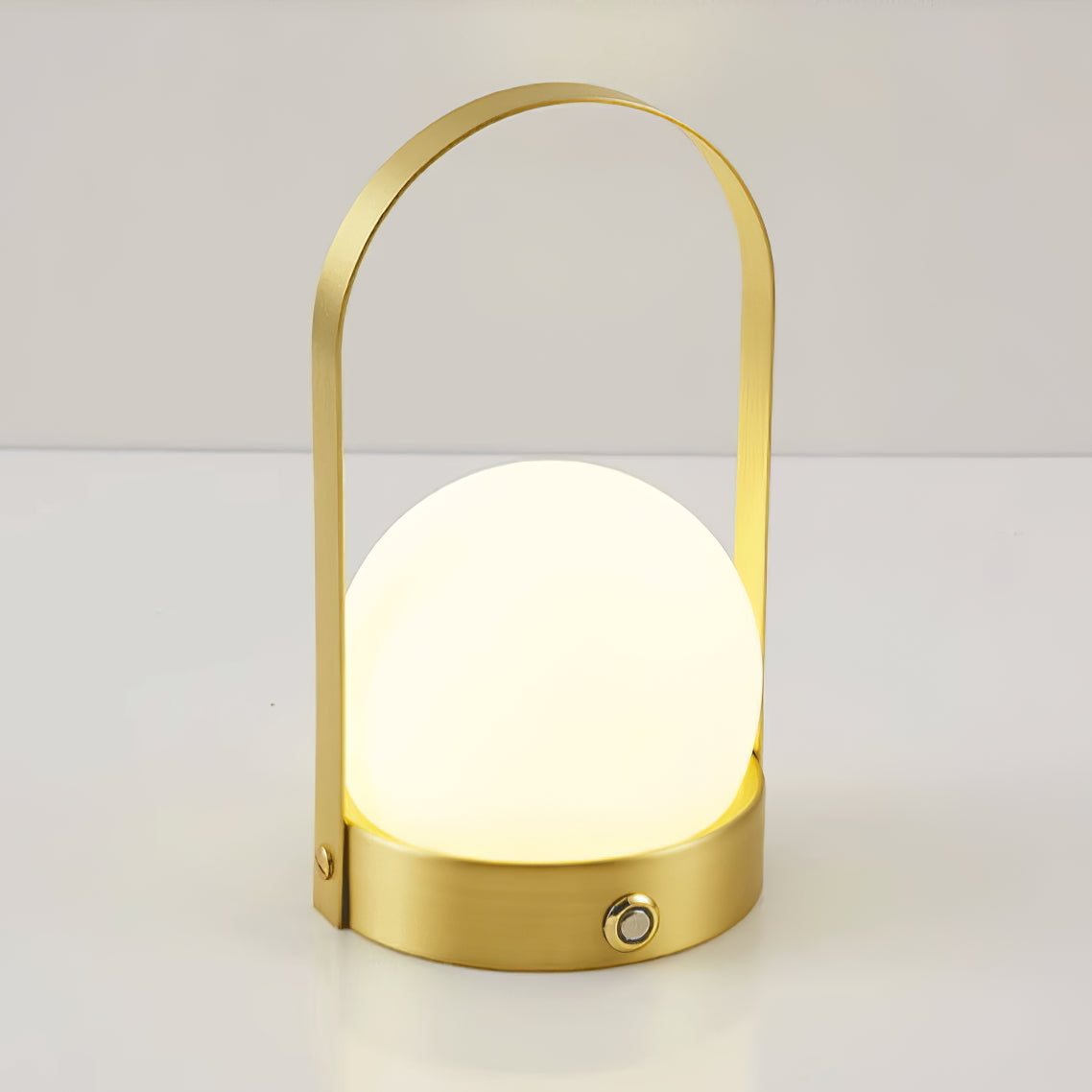 Zenon Glas Minimalistische Tischleuchte