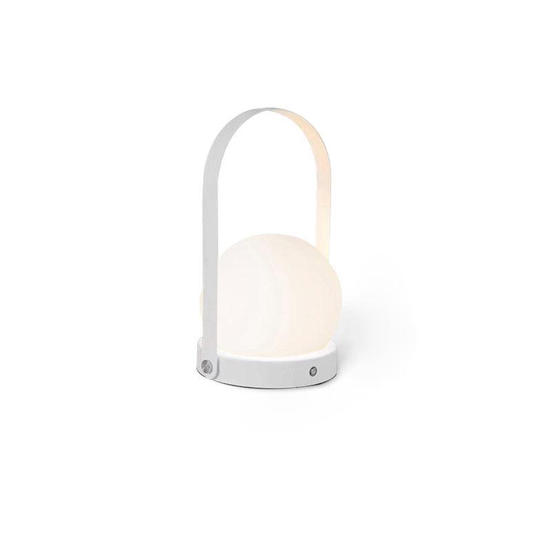 Zenon Glas Minimalistische Tischleuchte