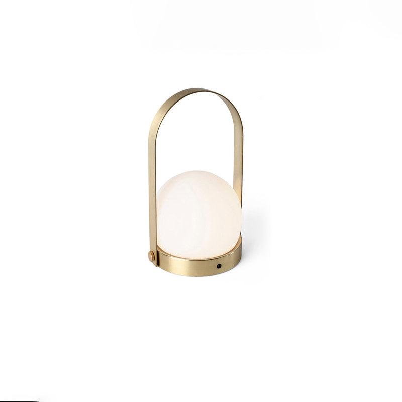Zenon Glas Minimalistische Tischleuchte