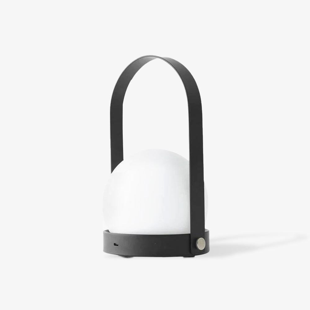 Zenon Glas Minimalistische Tischleuchte