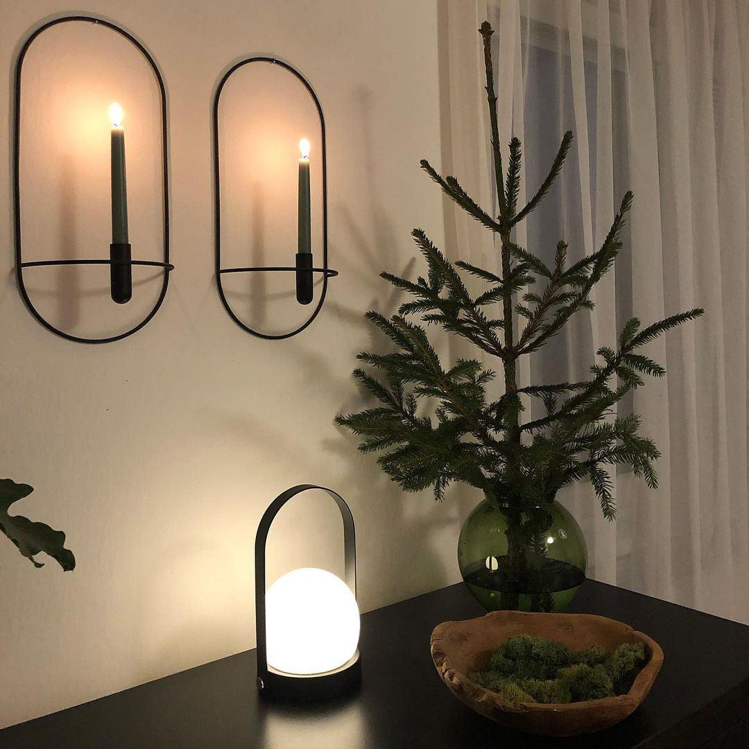 Zenon Glas Minimalistische Tischleuchte