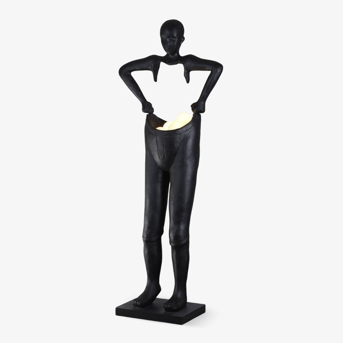 Vamiryra Stehleuchte in Schwarz