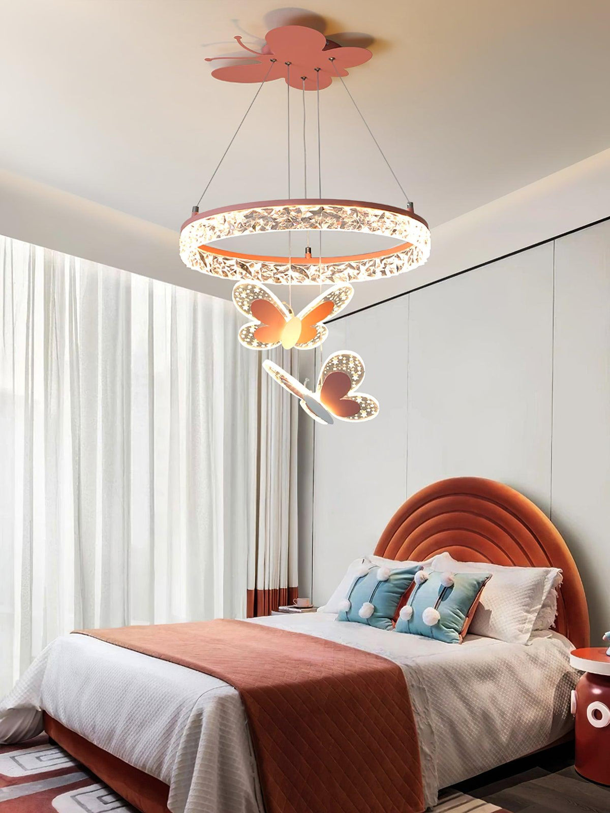 Orlina Acryl-Industrielle Pendelleuchte