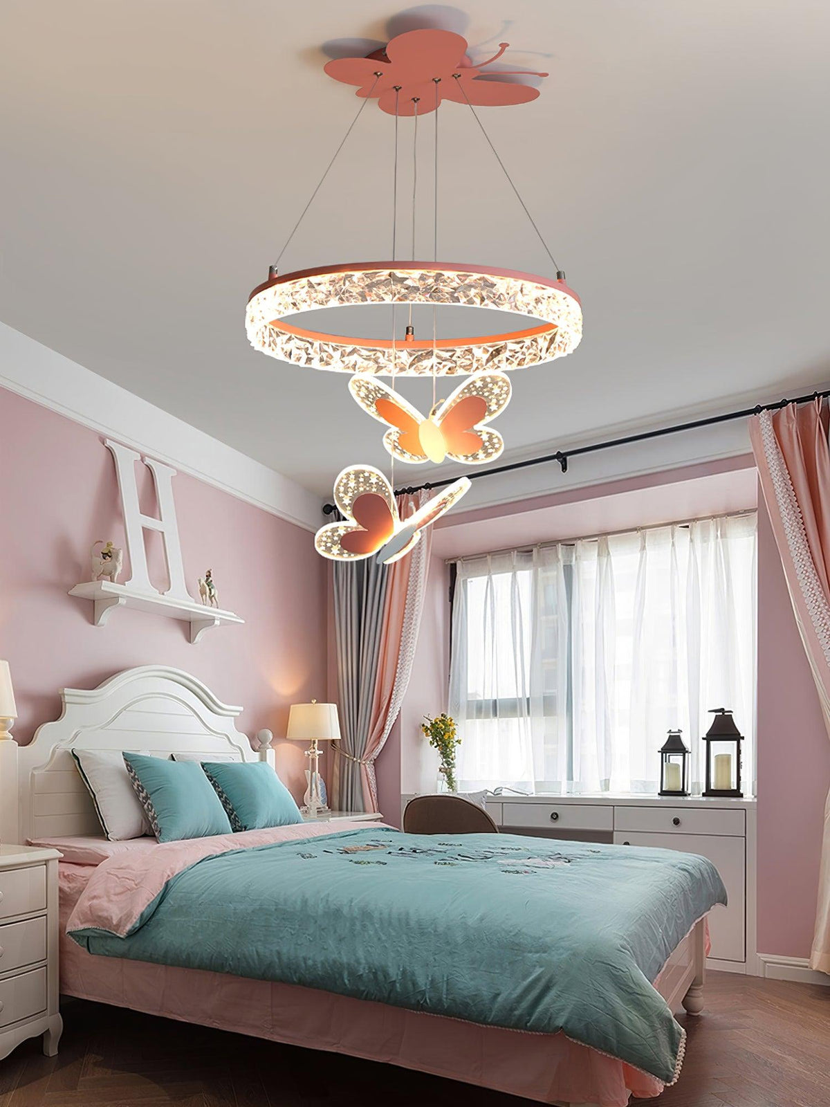 Orlina Acryl-Industrielle Pendelleuchte