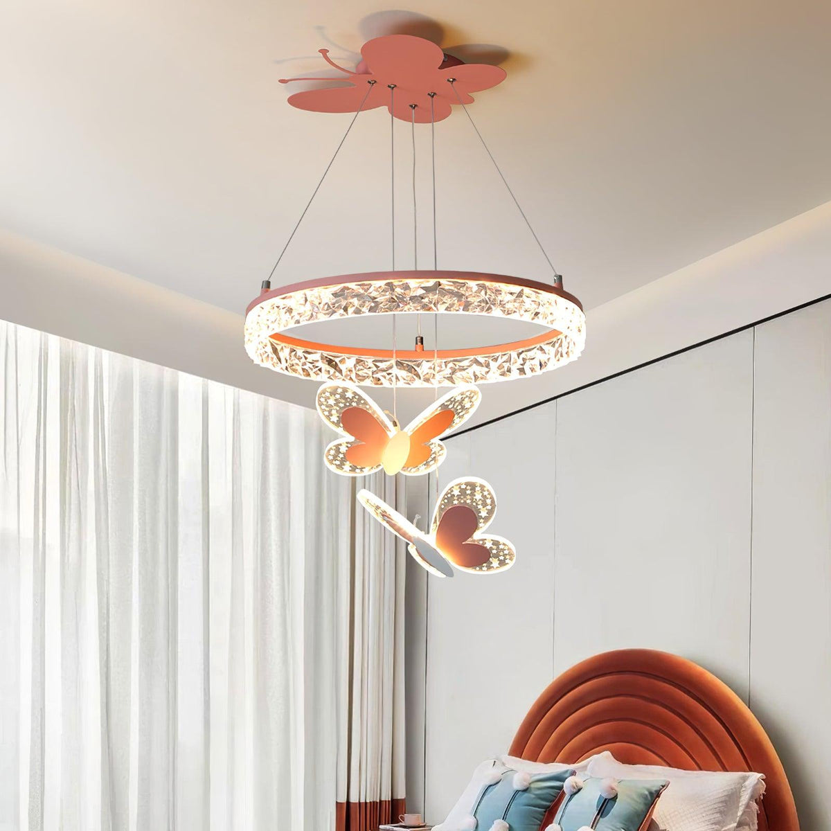 Orlina Acryl-Industrielle Pendelleuchte
