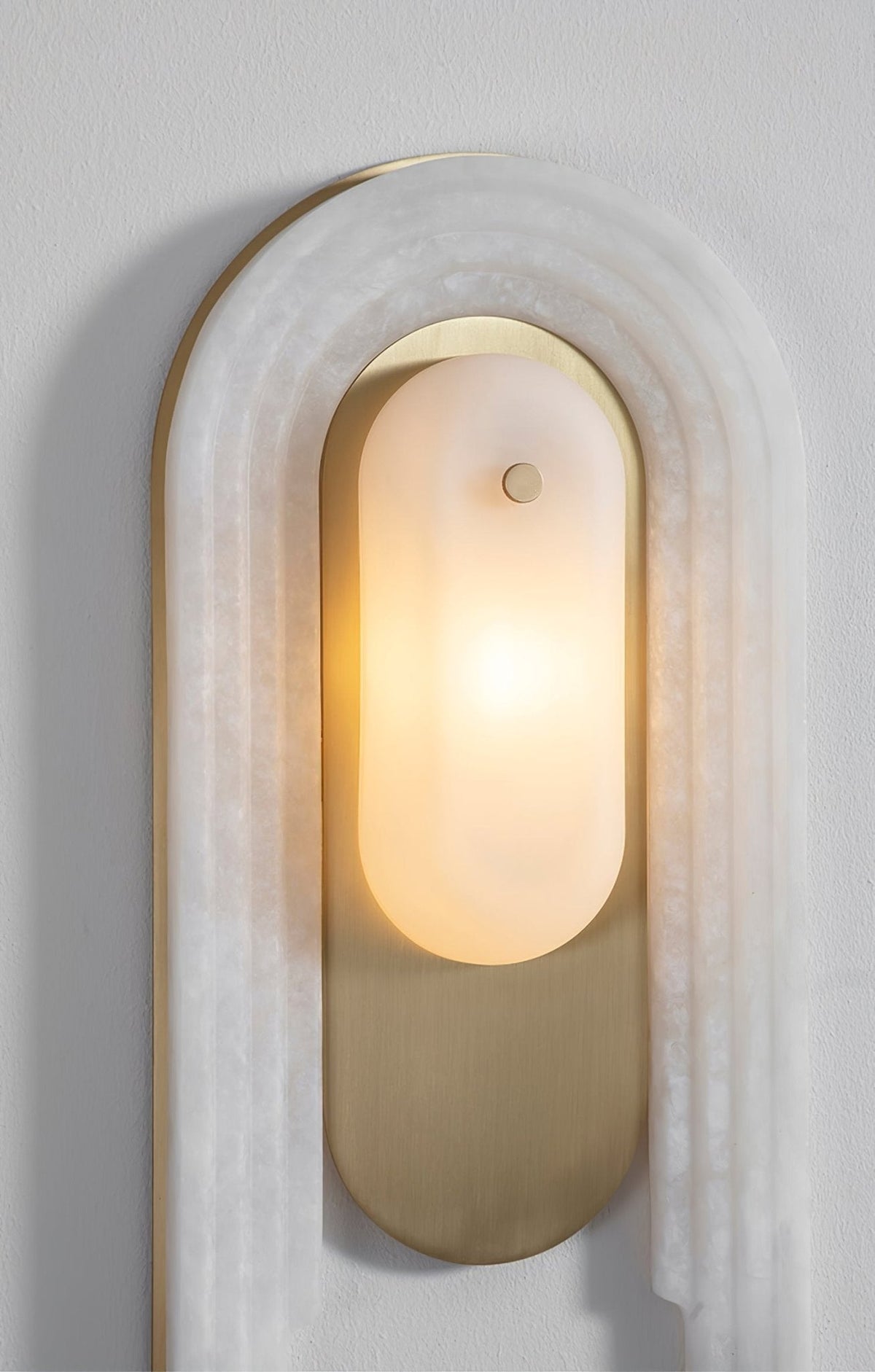 Sytalion Arch Alabaster Wandleuchte