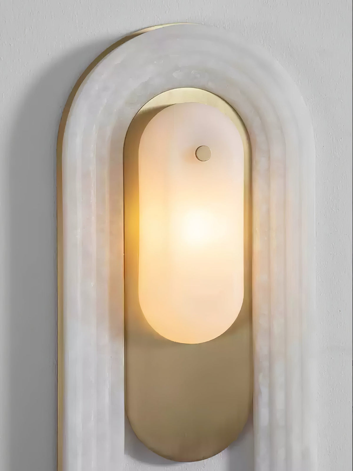 Sytalion Arch Alabaster Wandleuchte