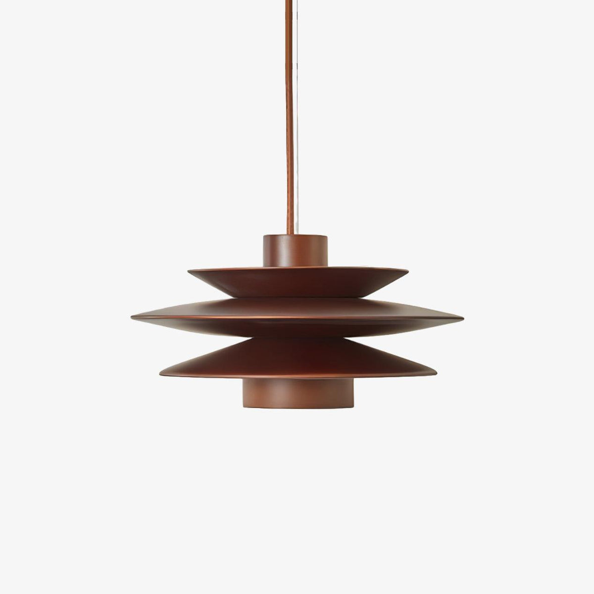 Elorda Pendelleuchte aus Holz im Retro-Stil