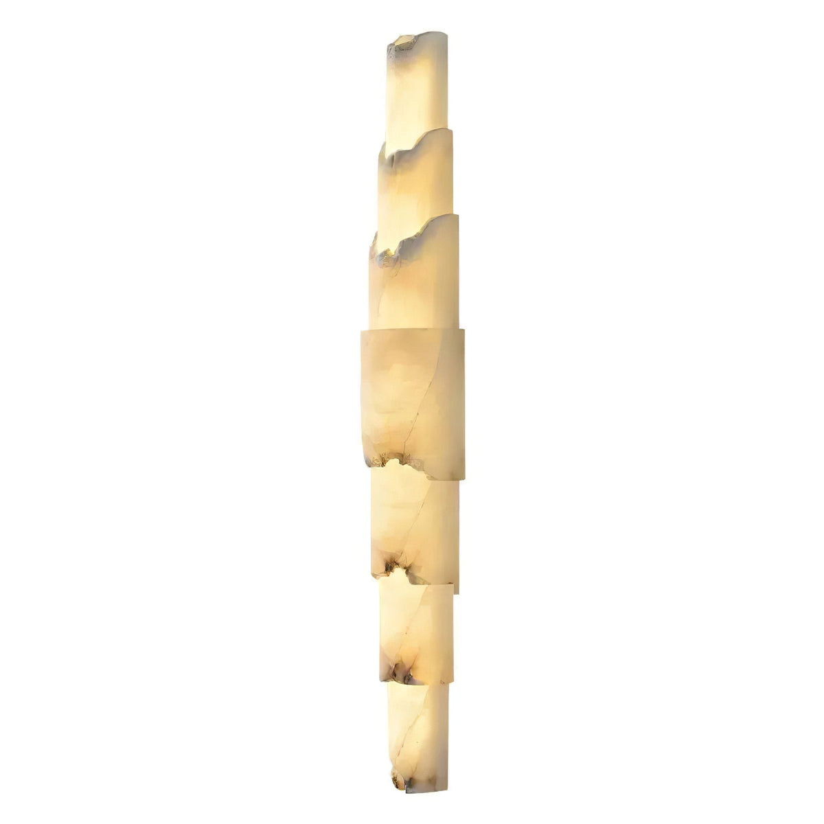Caspian mehrschichtige Alabaster-Wandleuchte