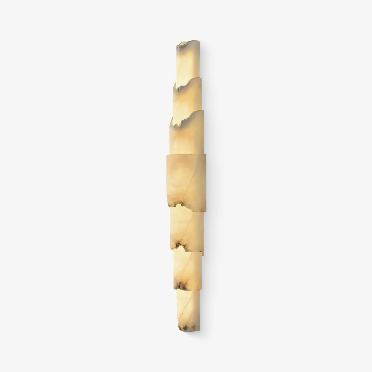 Caspian mehrschichtige Alabaster-Wandleuchte