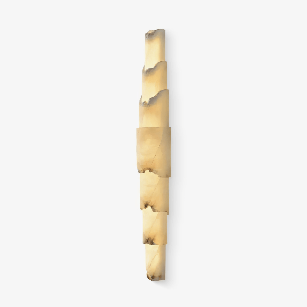 Caspian mehrschichtige Alabaster-Wandleuchte