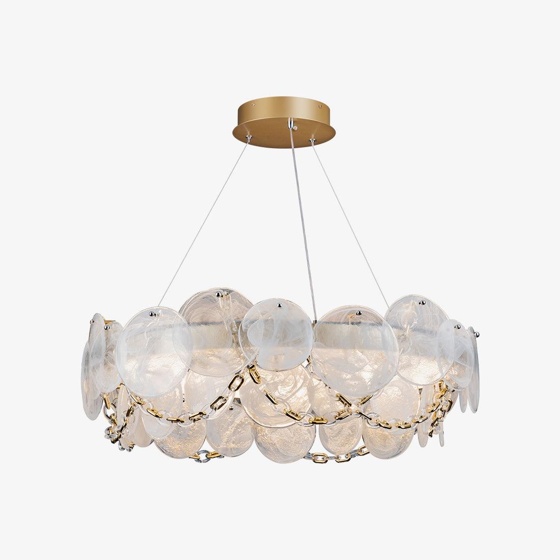 Celinaria luxuriöser Kronleuchter aus Glas