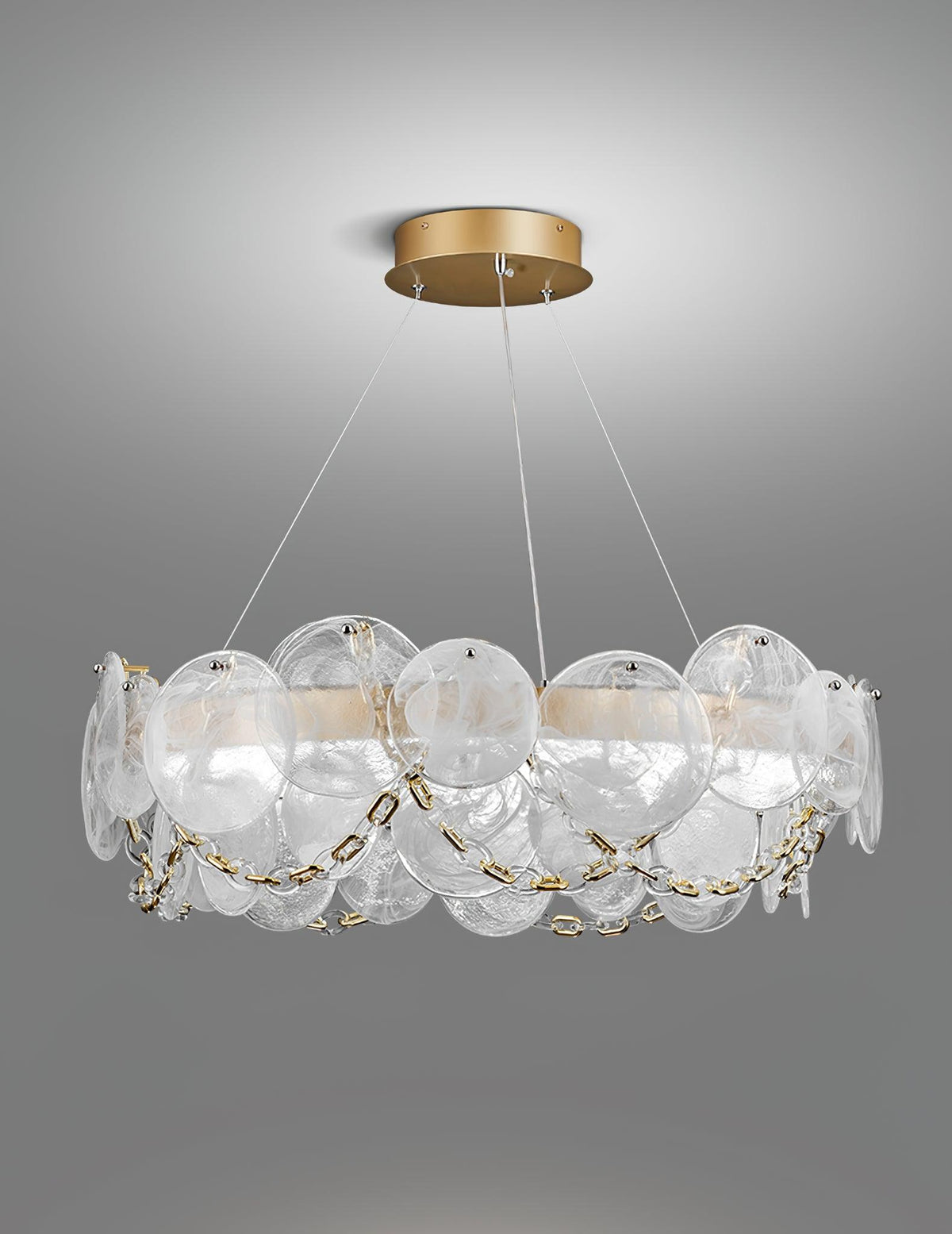 Celinaria luxuriöser Kronleuchter aus Glas