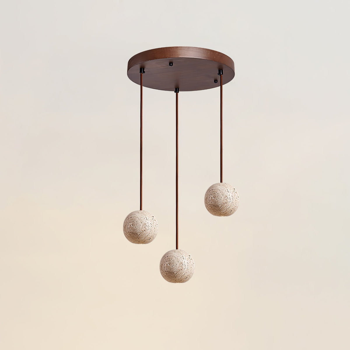Trio Travertine Pendelleuchte