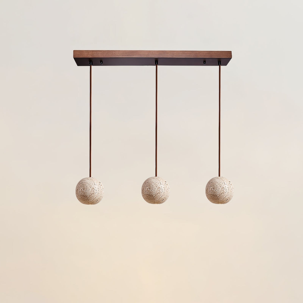 Trio Travertine Pendelleuchte