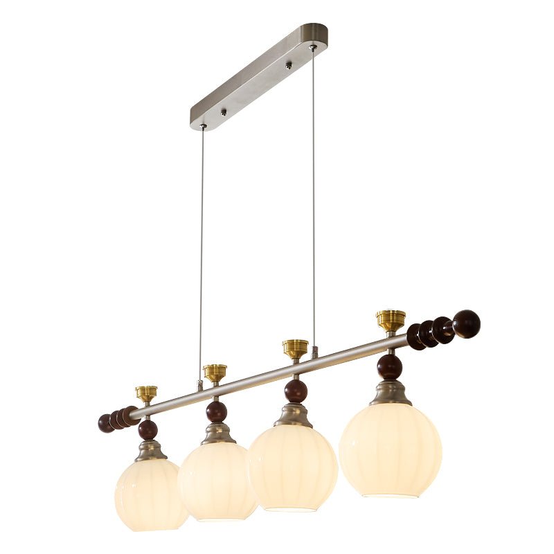Otheia Elegance Vintage Lineare Pendelleuchte aus Holz