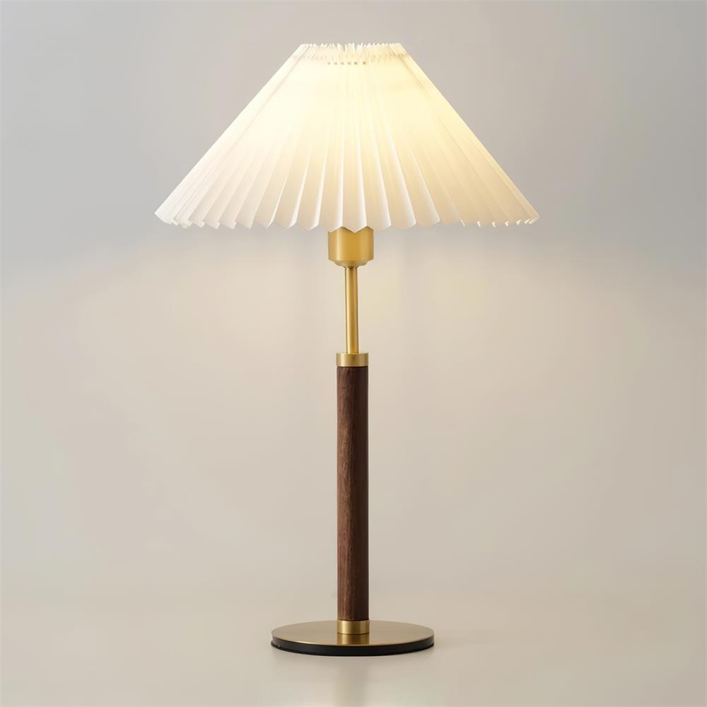 Viraorina Tischleuchte und in Walnut-Farbe und | Cielum