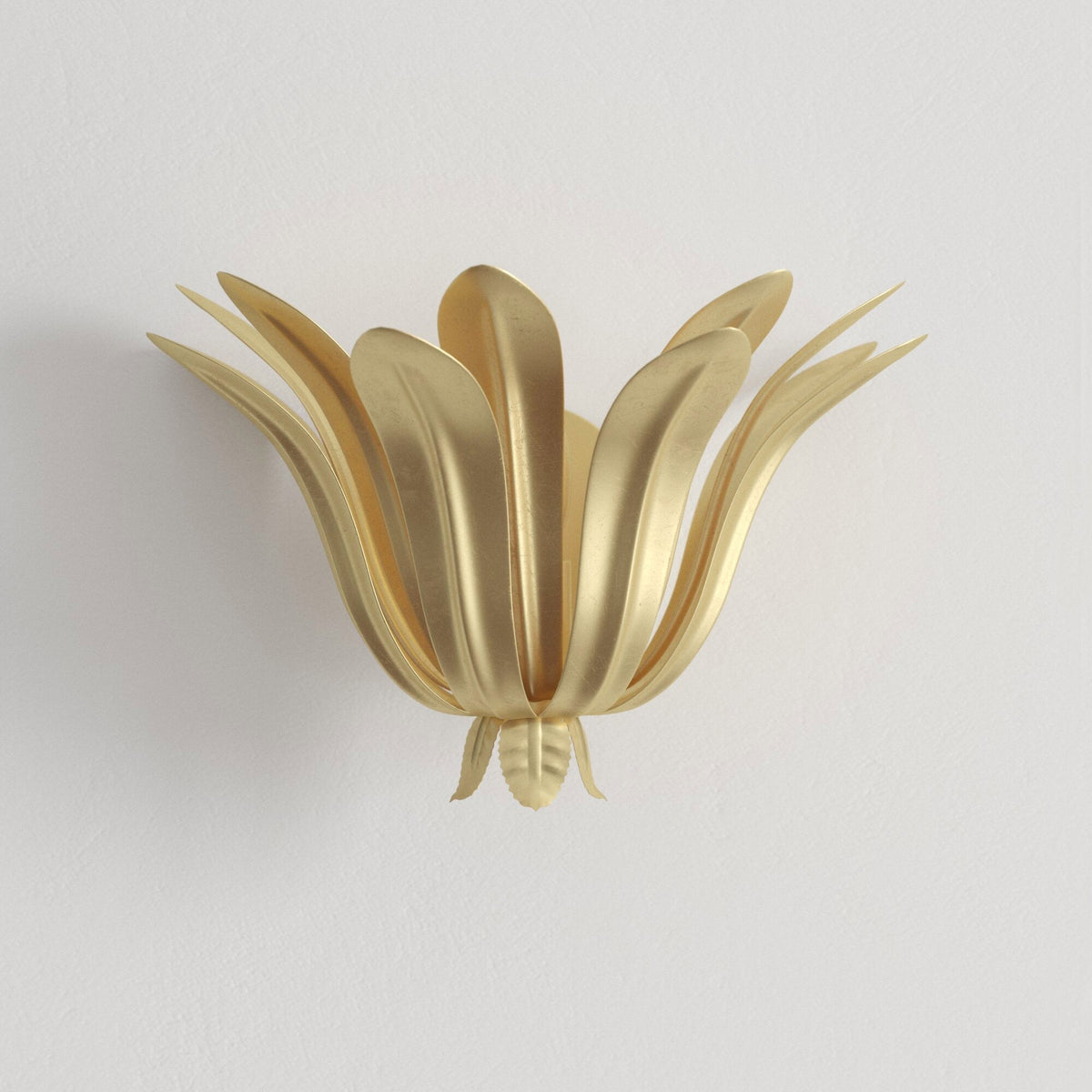 Solivette Messing-Wandleuchte