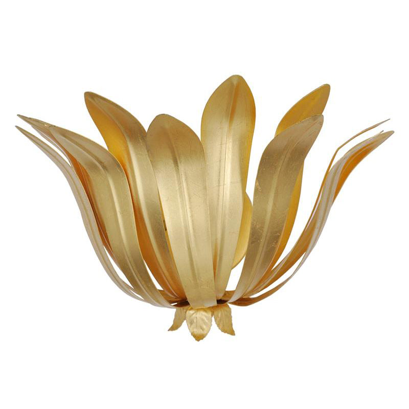 Solivette Messing-Wandleuchte