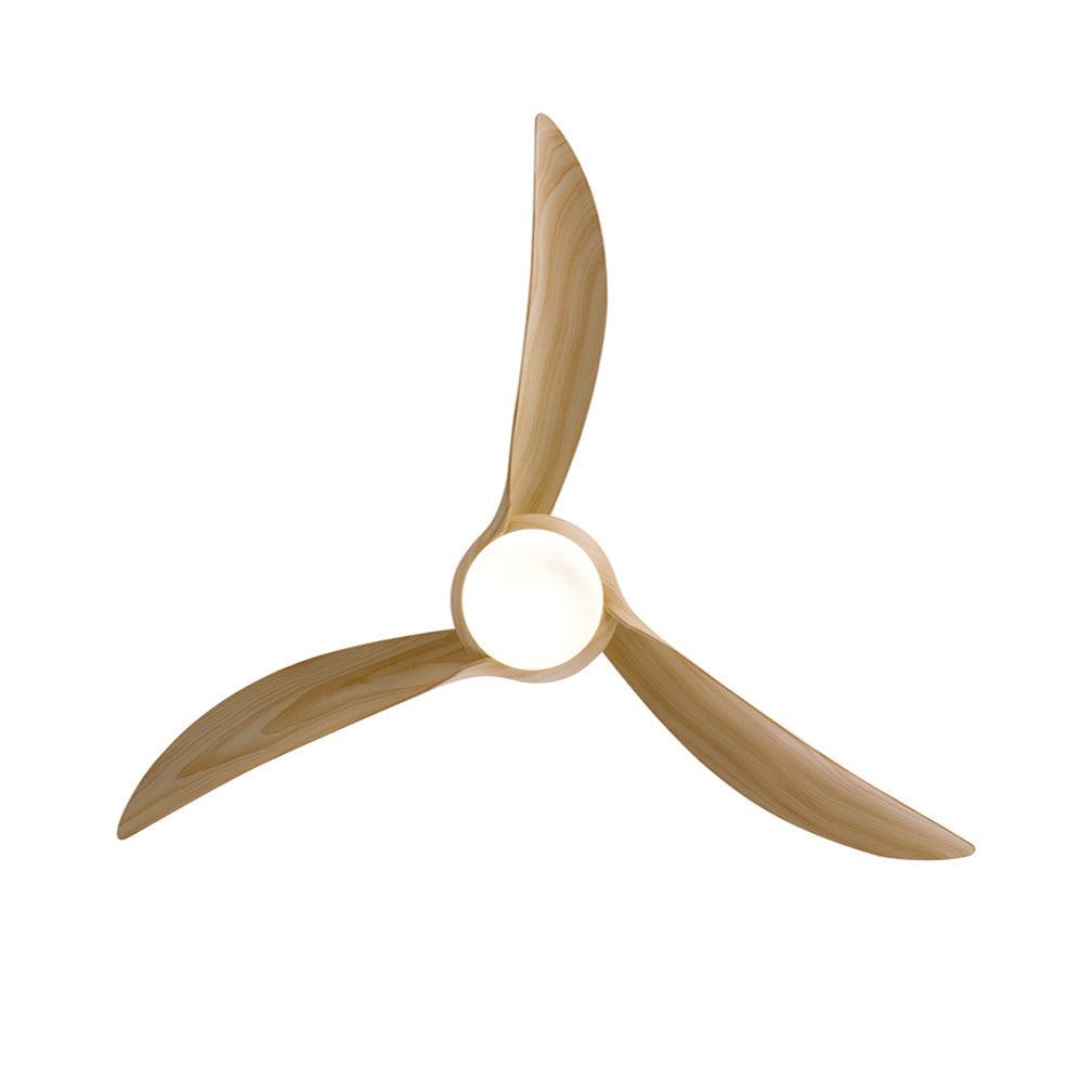 Selerena Deckenventilator mit Beleuchtung in natürlicher Tradition